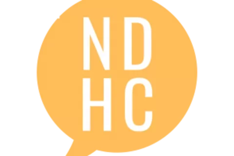 yellow bubble with NDHC 