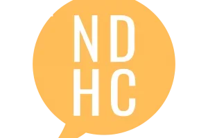 yellow bubble with NDHC 